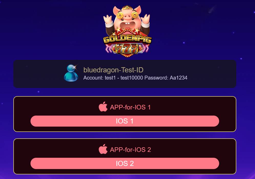 Golden Pig 777 ios app